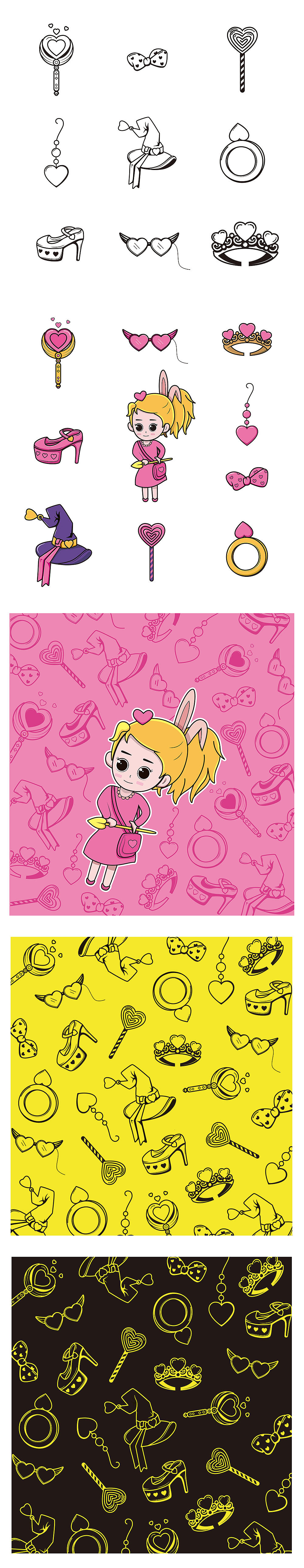 少女裝扮-阿莉埃蒂（圖ZMTY0MzEwNzM2） - 創(chuàng)作習作 - 站酷設計師jinny88原創(chuàng)素材 - 站酷ZCOOL