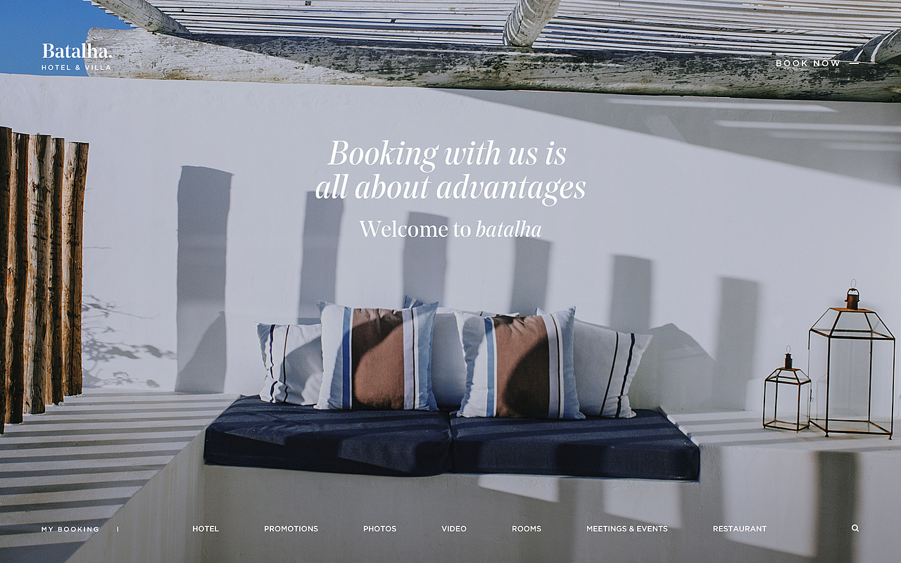 Batalha offical website Someting redesign