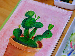水彩画