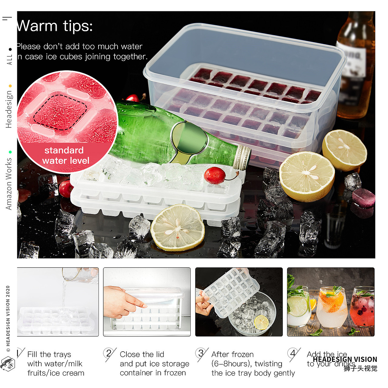 冰块格产品拍摄_主图设计_A+页面设计-狮子头视觉