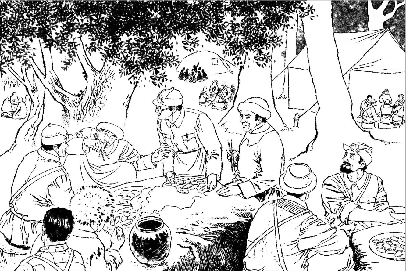 抗联写实抗战连环画,红色革命连环画,写实抗日连环画