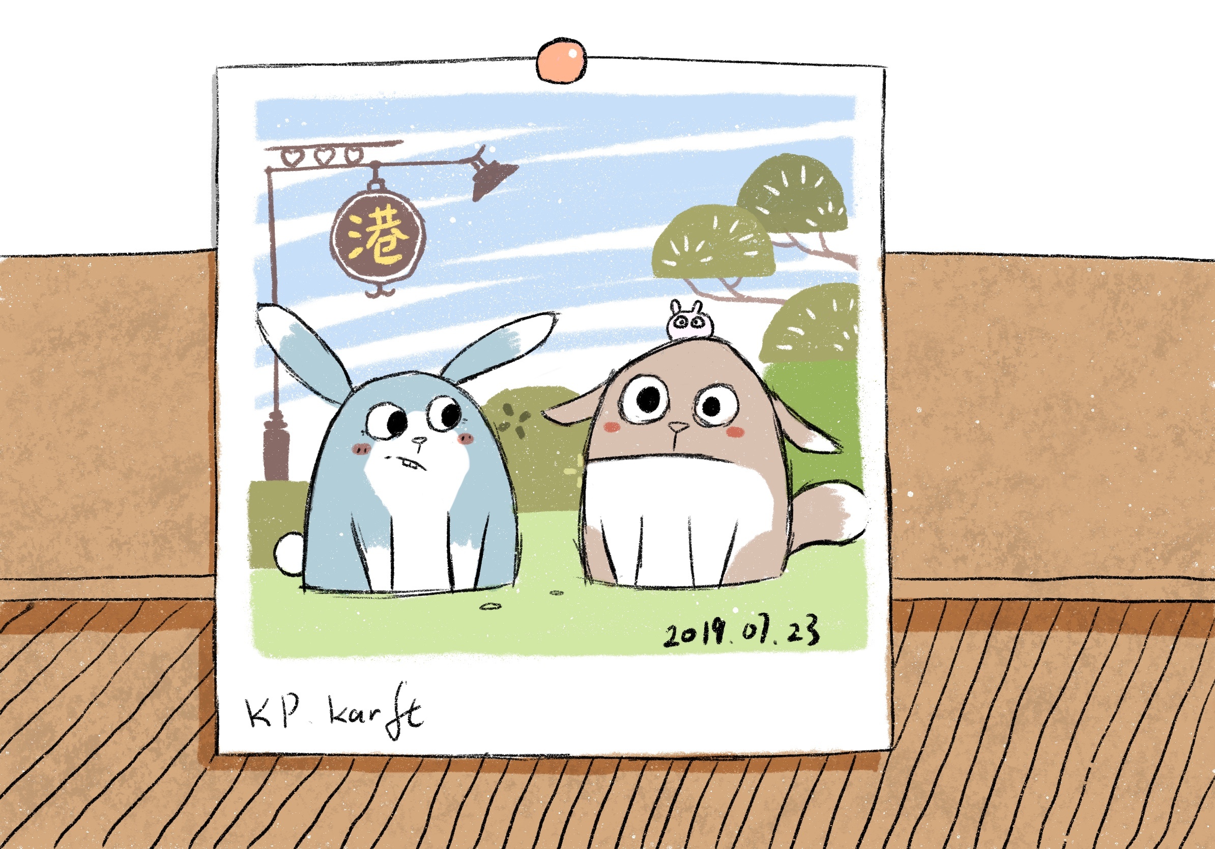 兔子和狗子|动漫|短篇/四格漫画|KPkarft - 原创作品 - 站酷 (ZCOOL)