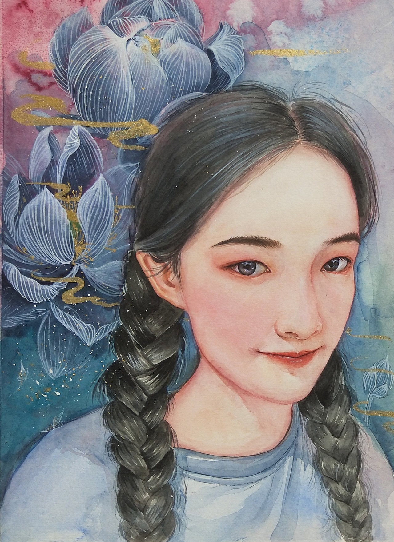 大学水彩人物部分图（图ZMjQ5OTI3NDEy） - 创作习作 - 站酷设计师壳枔原创素材 - 站酷ZCOOL