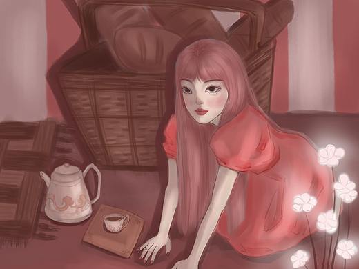 粉色