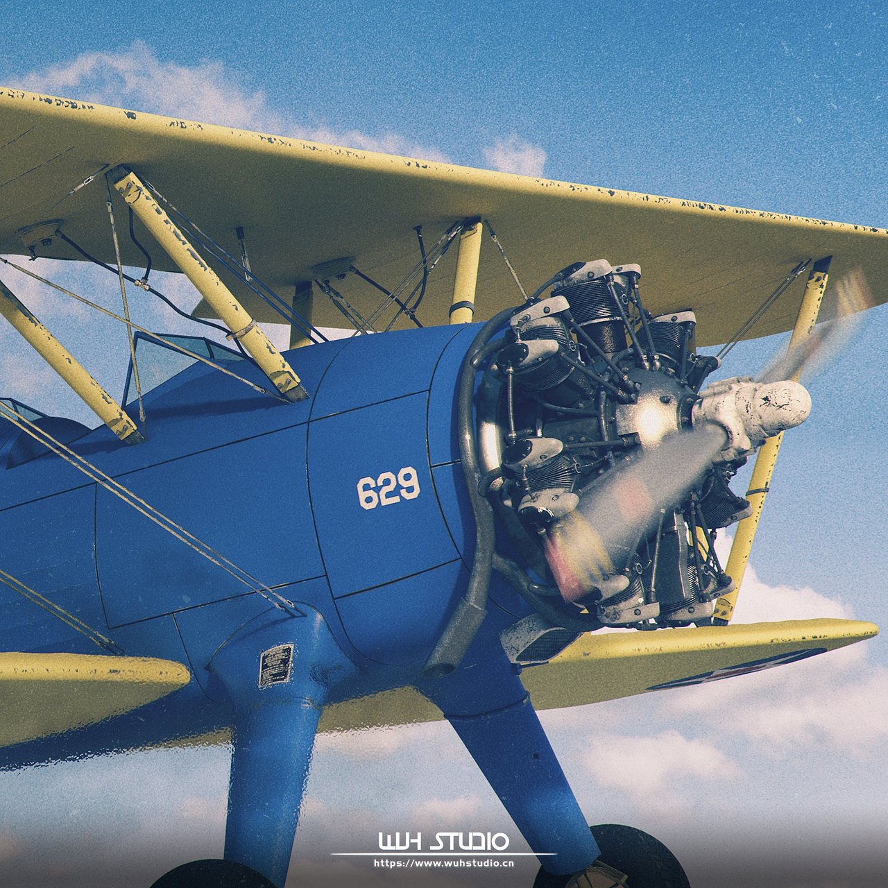 Boeing Stearman 波音斯蒂尔曼(图ZNTI5MDE0Mjg=) - 机械/交通 - 站酷设计师_WUH_原创素材 - 站酷ZCOOL