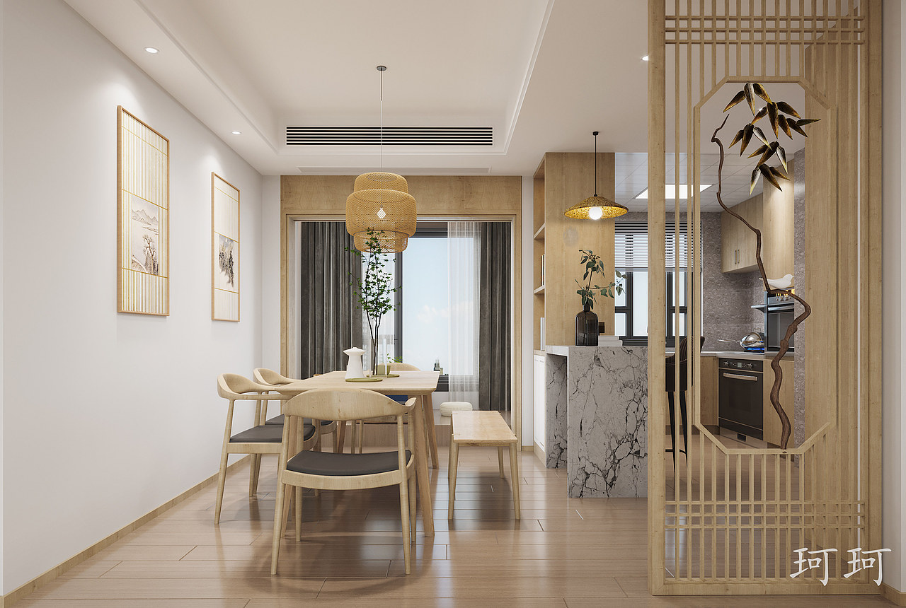 日式原木住宅,温馨有格调。