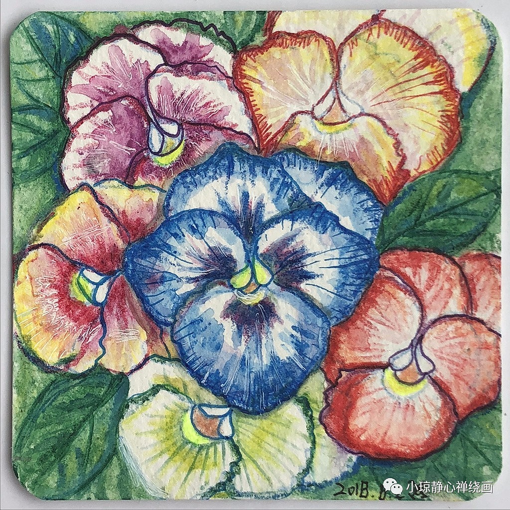 禅绕画（图ZMTIzMTg1MjQ4） - 绘画 - 站酷设计师小琼静心禅绕画原创素材 - 站酷ZCOOL