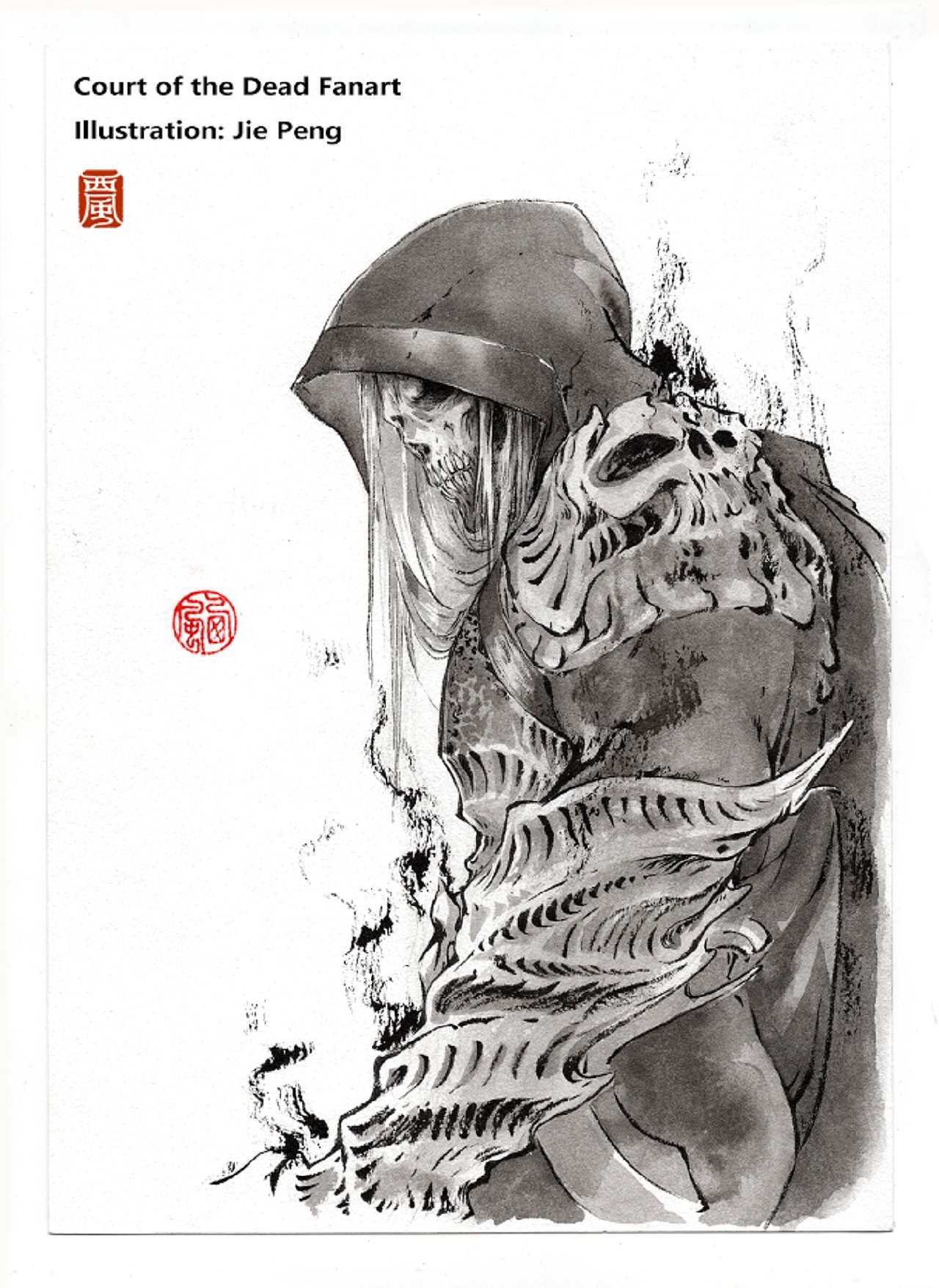 《墨》似动而静（12p）（图ZMTkxMzE3MDYw） - 商业插画 - 站酷设计师西风XiFeng原创素材 - 站酷ZCOOL