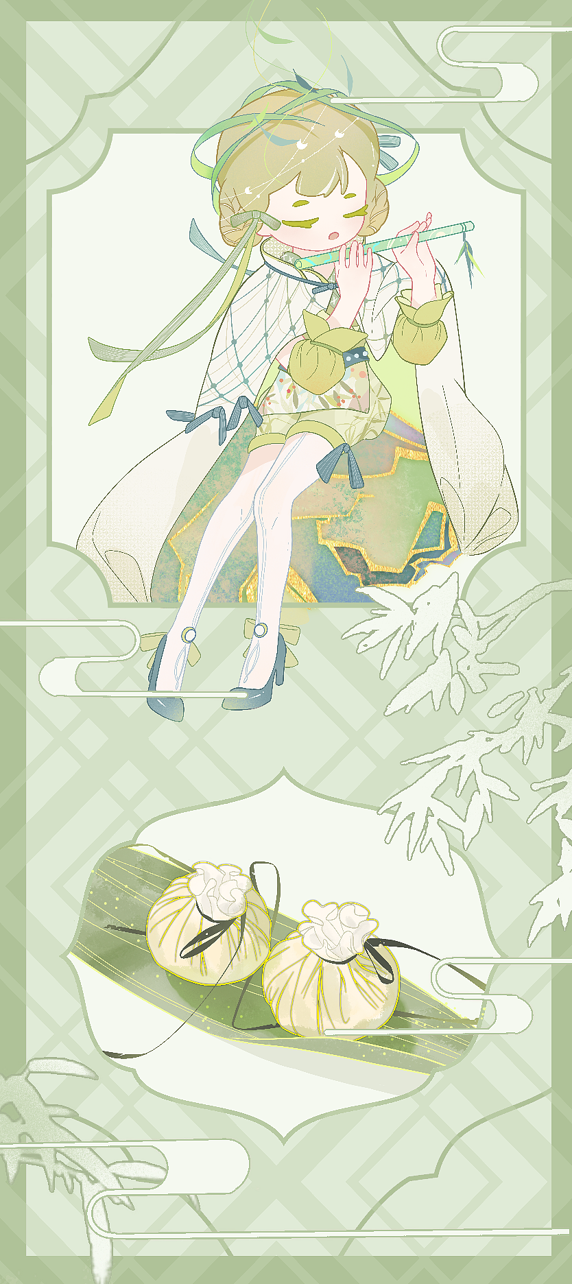 玉延桑田:糕点主题国潮ip形象设计