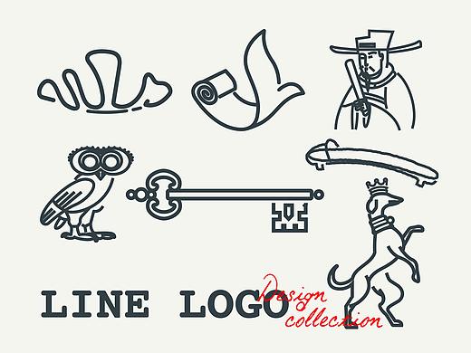 线条logo图形设计合集