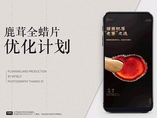 鹿茸片详情页丨全蜡片丨滋补品电商