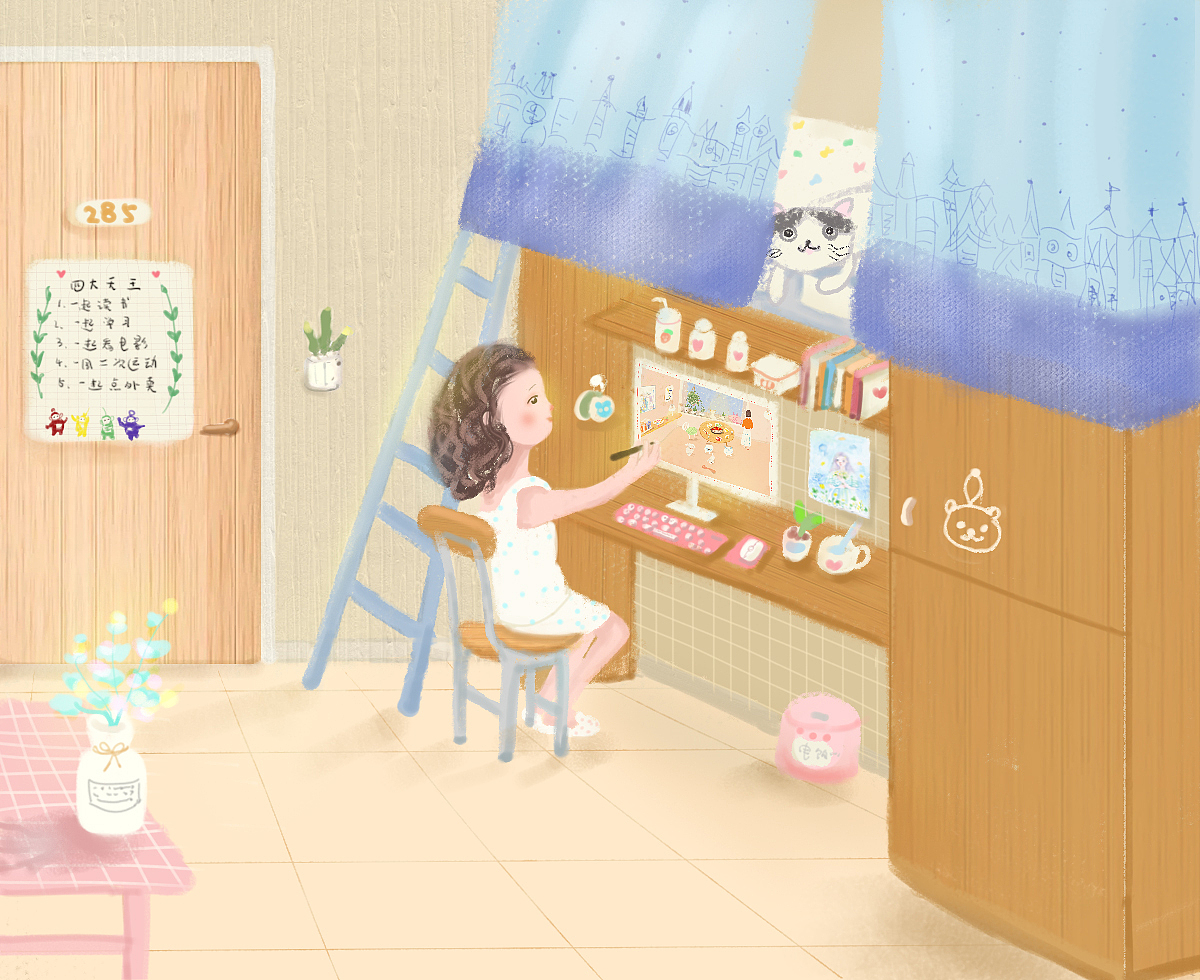 小漫画之宿舍太囧