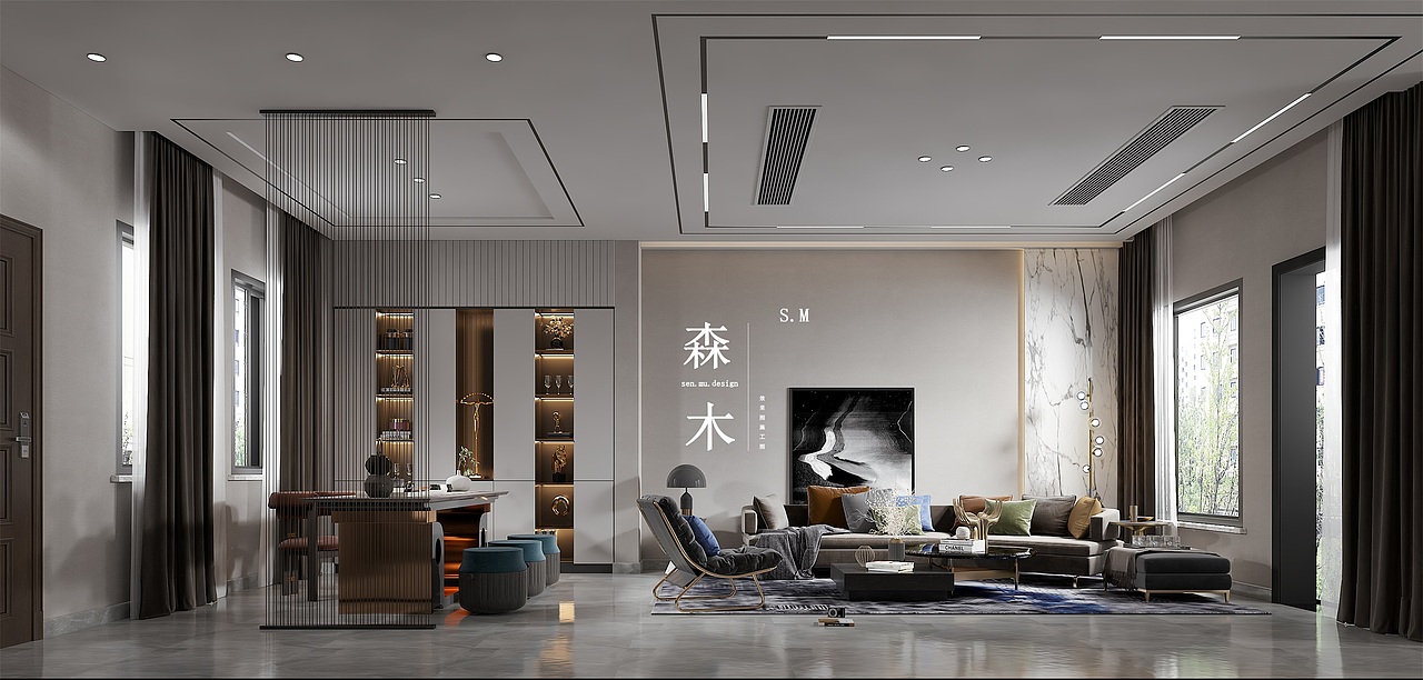 SM.DESIGN | 精致简约,呈现一方雅奢境遇