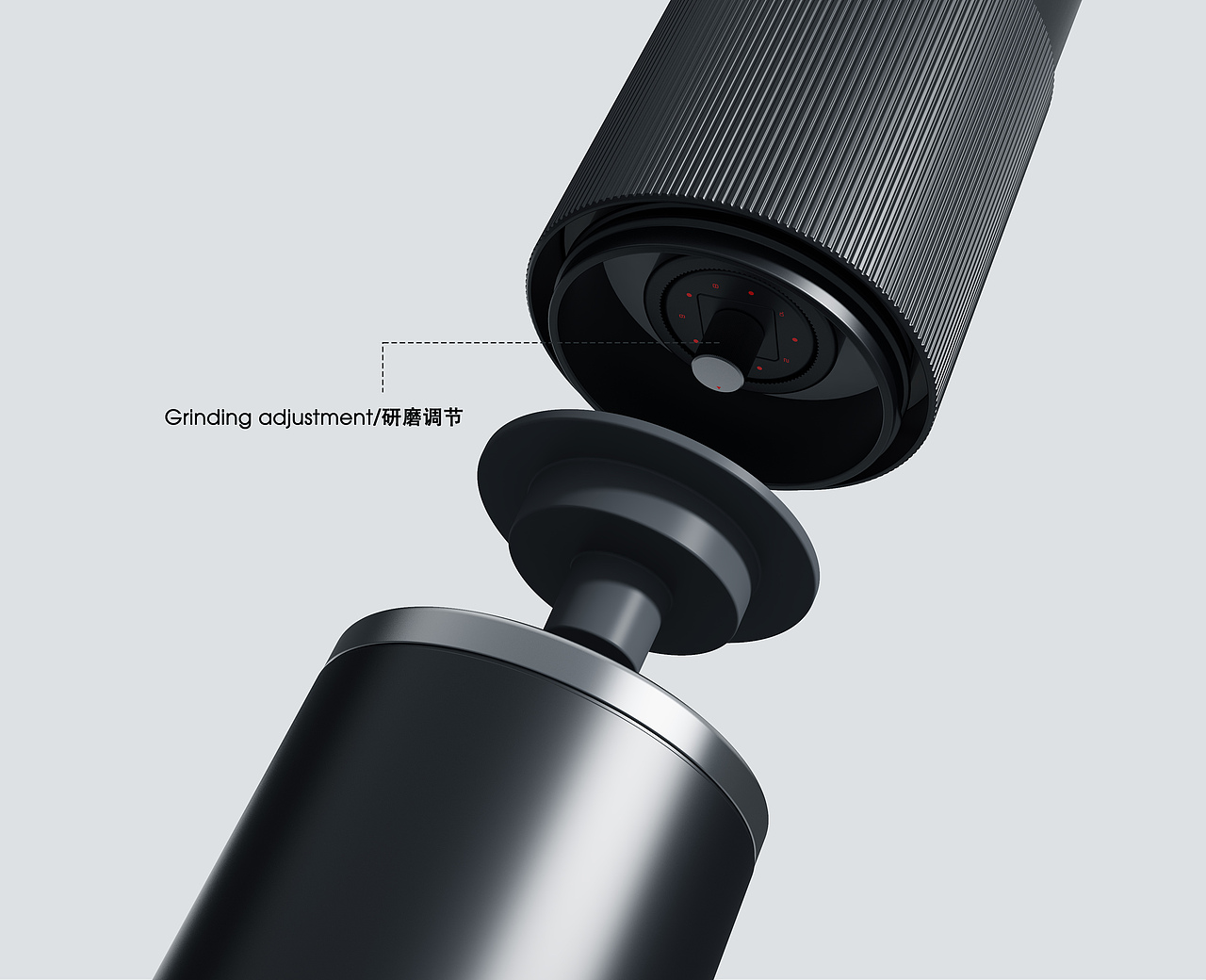 All-in-one coffee grinder | 一体式咖啡研磨机