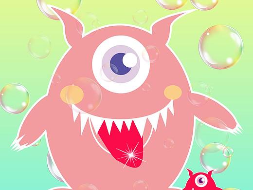 泡泡怪（個人主頁-ZMzg1Njk4NjQ=） - 單幅漫畫 - 站酷設(shè)計(jì)師魔眼妞sunny原創(chuàng)素材 - 站酷ZCOOL