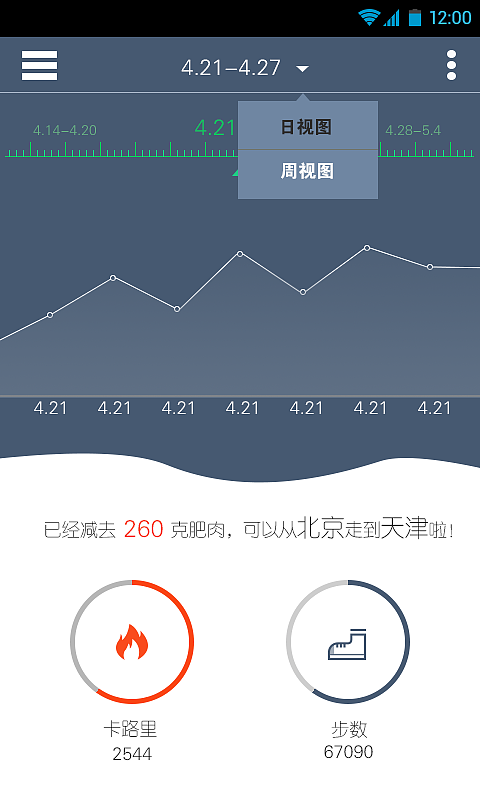 安卓端APP计步器原创