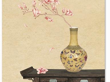新中式插画