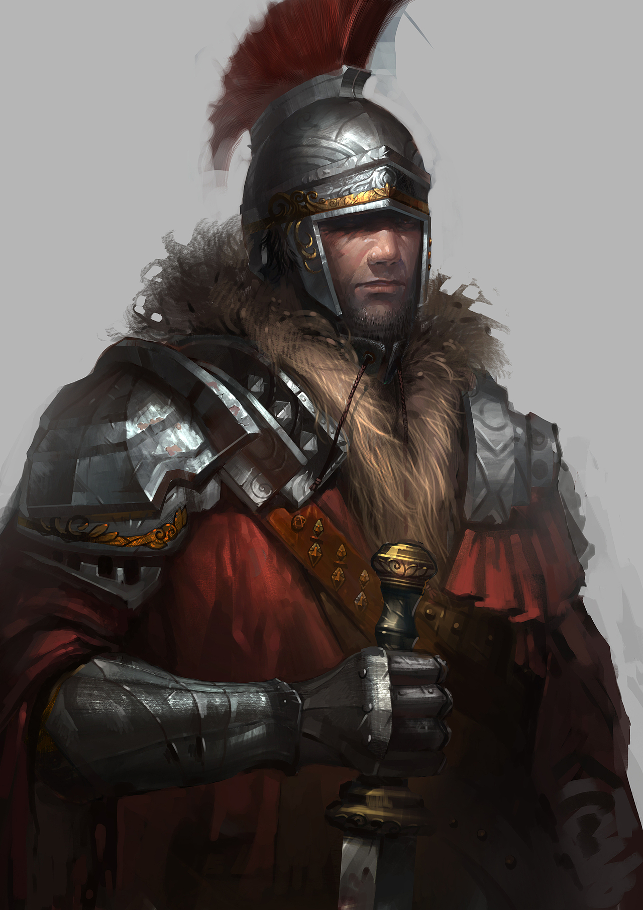 罗马将军|插画|游戏原画|雨师晴阳 - 原创作品 - 站酷 (zcool)