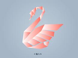 插畫天鵝