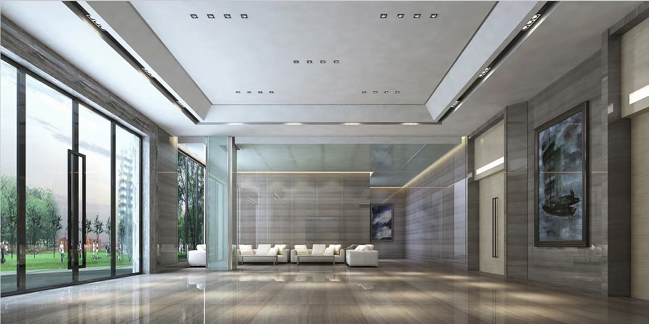 现代办公楼大厅