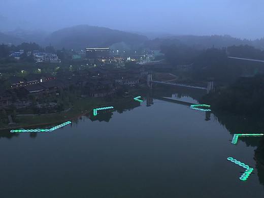 郑州万达丹寨灯光装置