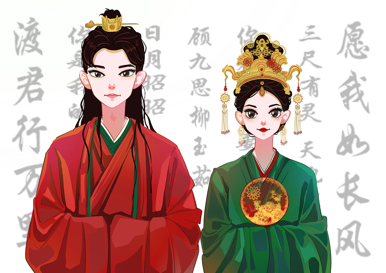 长风渡插画头像