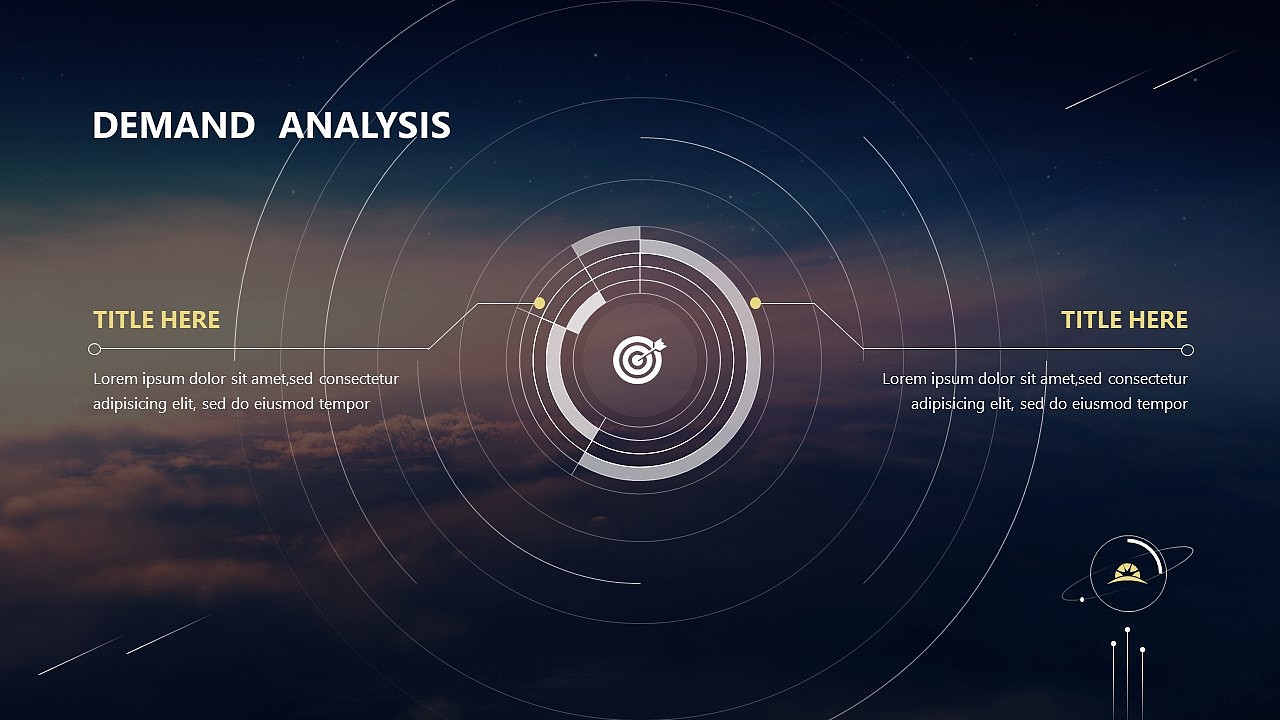 黑底欧美大气企业宣传工作汇报通用PPT模板