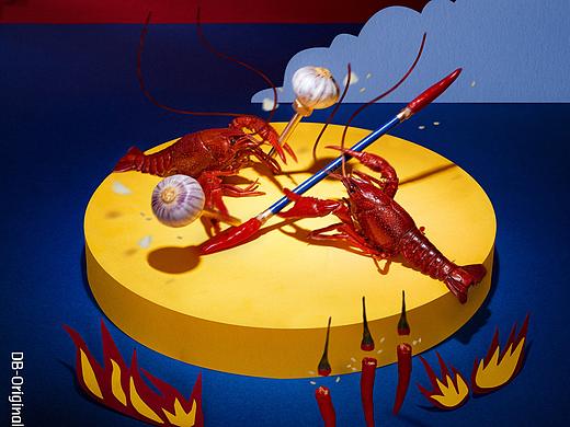 美食摄影 | 呷哺呷哺小龙虾 ✖ 大秉创意