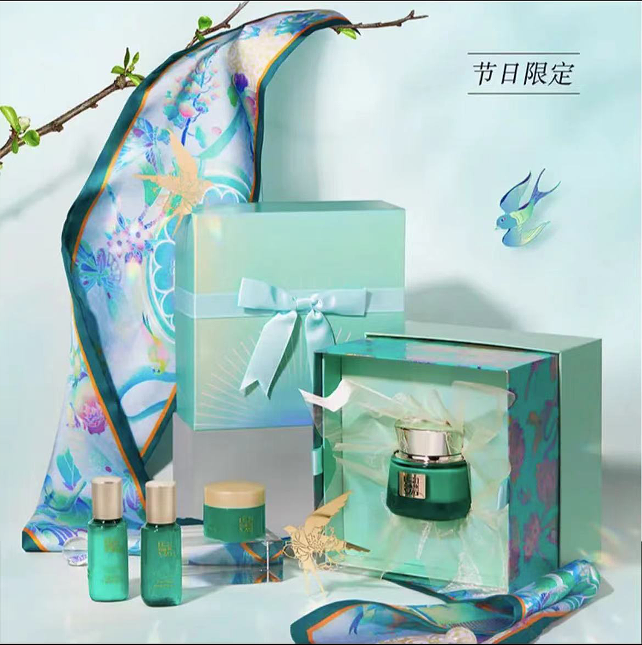 百雀羚女神节礼盒设计|插画|商业插画|笔非墨 - 原创作品 - 站酷