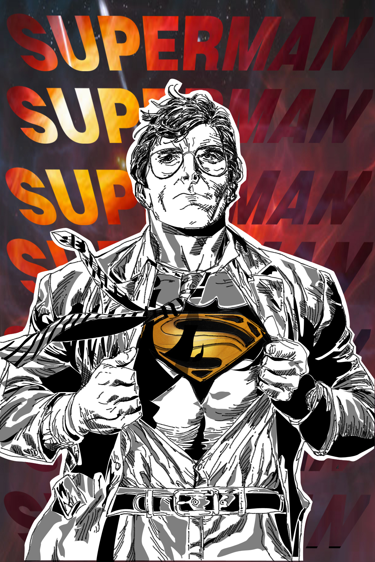 superman-超人|动漫|单幅漫画|小双双hi - 原创作品 - 站酷 (zcool)