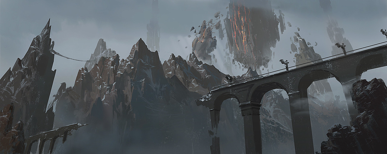 破碎世界（图ZMTI0OTAxOTMy） - 概念设定 - 站酷设计师牧兮原创素材 - 站酷ZCOOL