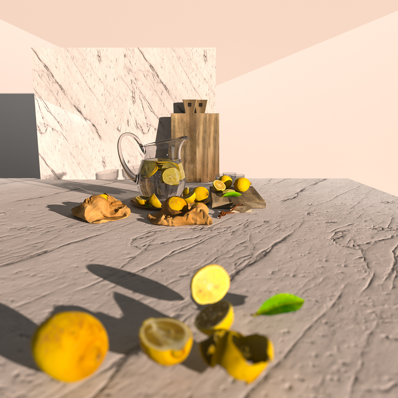 [c4d]静物渲染临摹练习