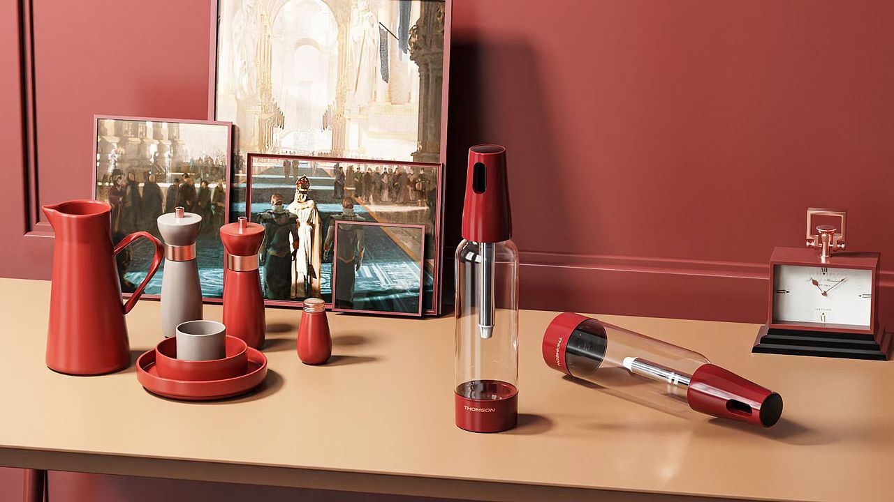 汤姆逊品牌产品渲染效果图