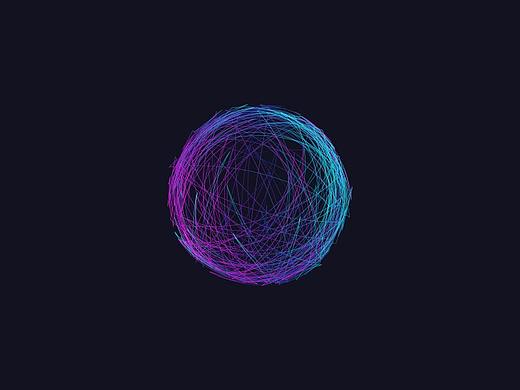 壹成壹设计 Ai划痕线球制作教程