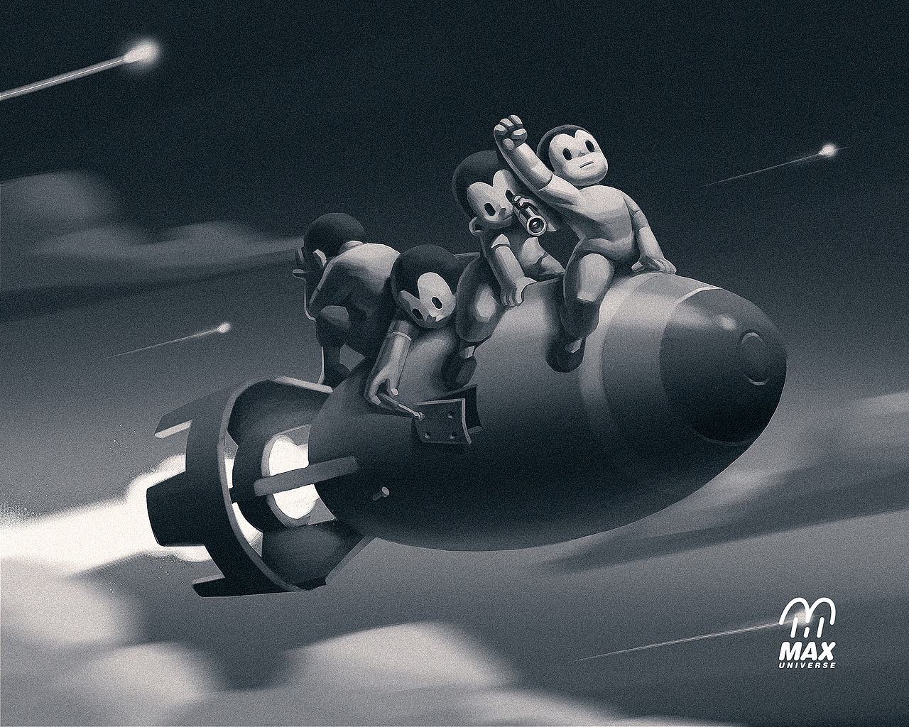 MAX UNIVERSE 2019-2021（图ZMjc0NjMxODky） - 艺术插画 - 站酷设计师三番插画原创素材 - 站酷ZCOOL