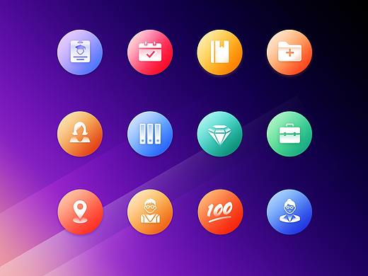 一个App的内页图标设计