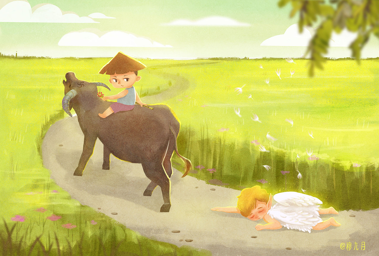 近期插畫（圖ZMTY2NjA3MjQ0） - 創(chuàng)作習(xí)作 - 站酷設(shè)計師穆九月原創(chuàng)素材 - 站酷ZCOOL