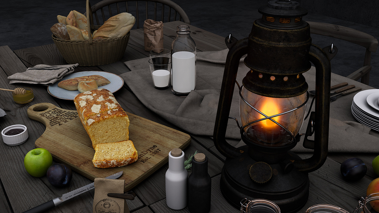 早餐/Breakfast CGI摄影（图ZOTEzODE1NzY=） - 建筑/空间 - 站酷设计师deeznr原创素材 - 站酷ZCOOL