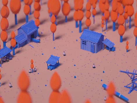 C4D第二个练习作品（个人主页-ZMzk0NTcxODA=） - 场景 - 站酷设计师是一个仙人掌原创素材 - 站酷ZCOOL
