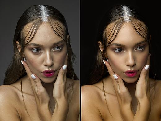 人像修图练手（如若侵权，立删）（个人主页-ZNDEzMDg0NjA=） - 修图/后期 - 站酷设计师Fvore原创素材 - 站酷ZCOOL