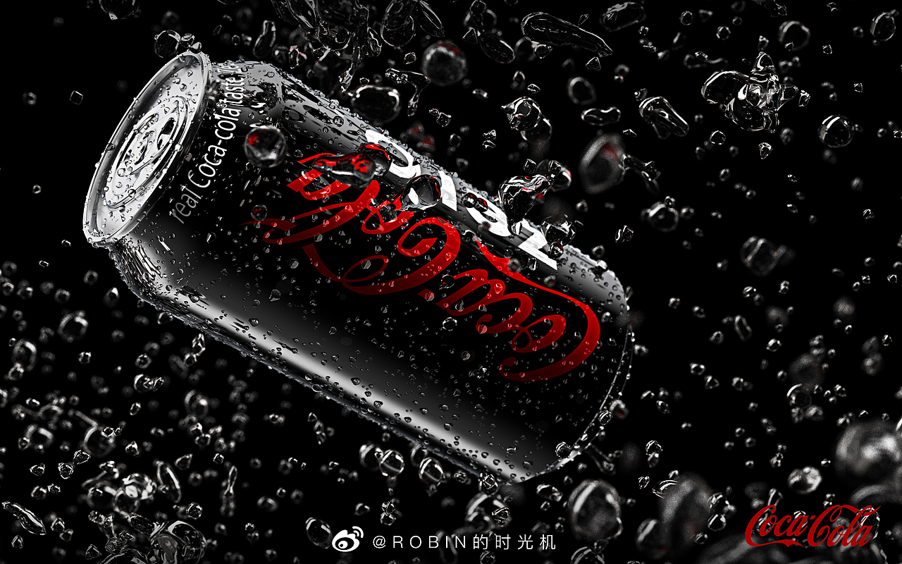 产品表现 | 可口可乐零度三维渲染海报 CoCa Cola Zero（图ZMTk0NjcxNjg0） - 产品 - 站酷设计师SunKe_孙珂原创素材 - 站酷ZCOOL