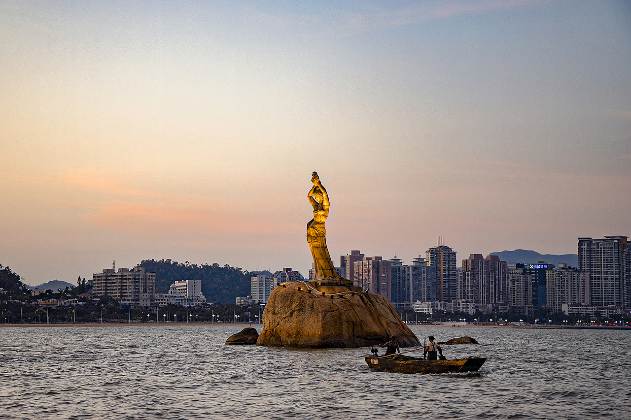 珠海渔女珠海地标卡点01