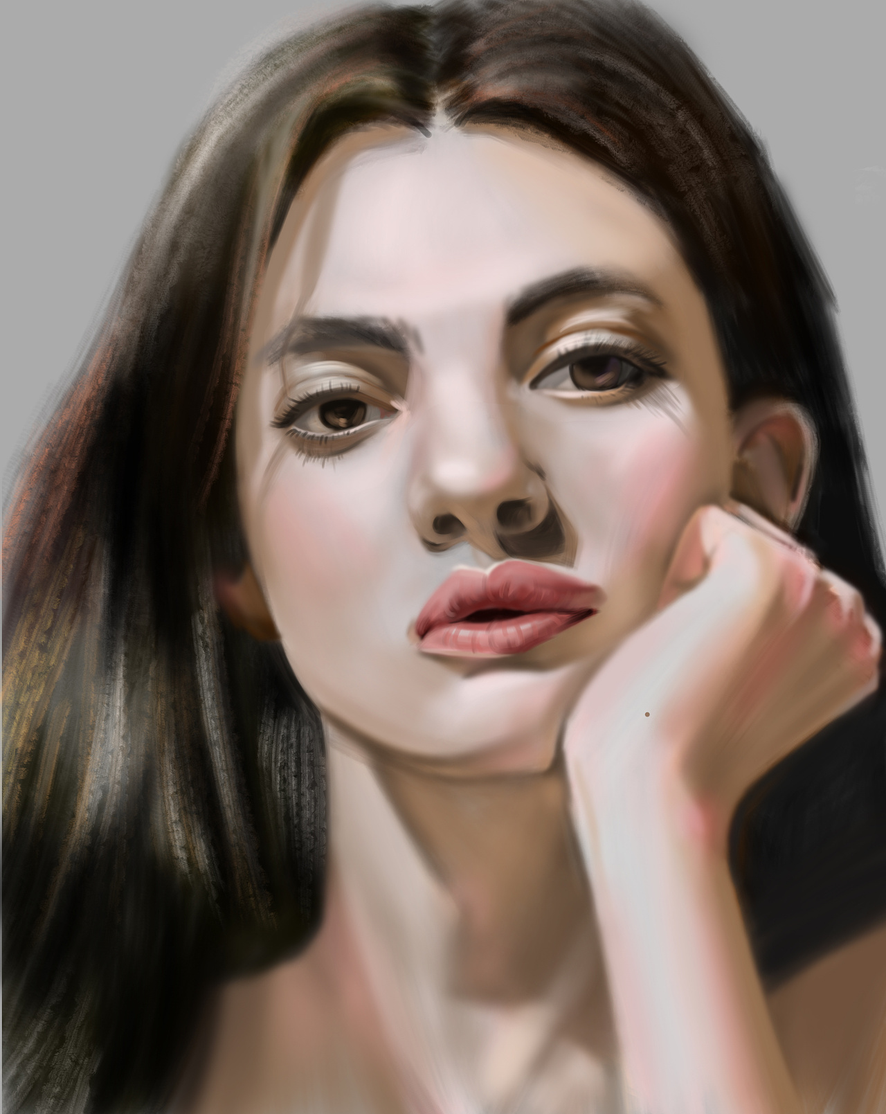 疫情期间的板绘写生练习