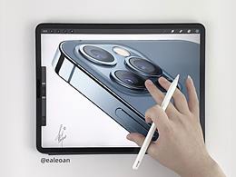 安亞類）iPhone12ProMax｜procreate數(shù)字繪畫
