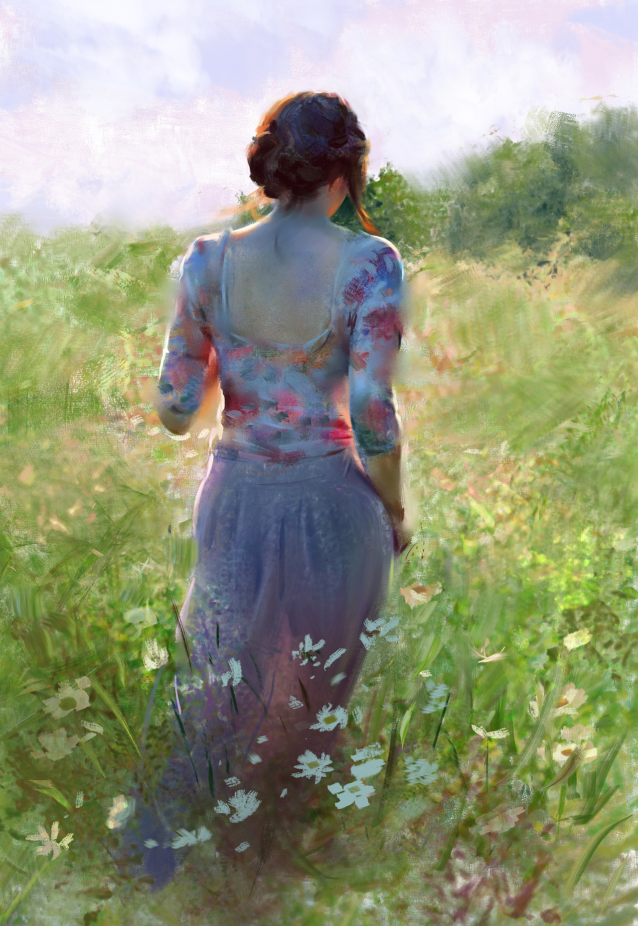 a girl