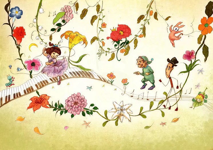 个人原创的故事插图