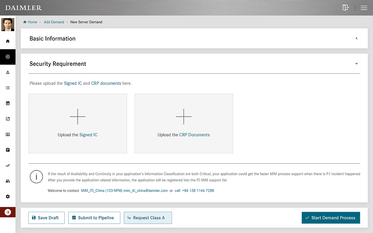 W-Daimler戴姆勒 Demand