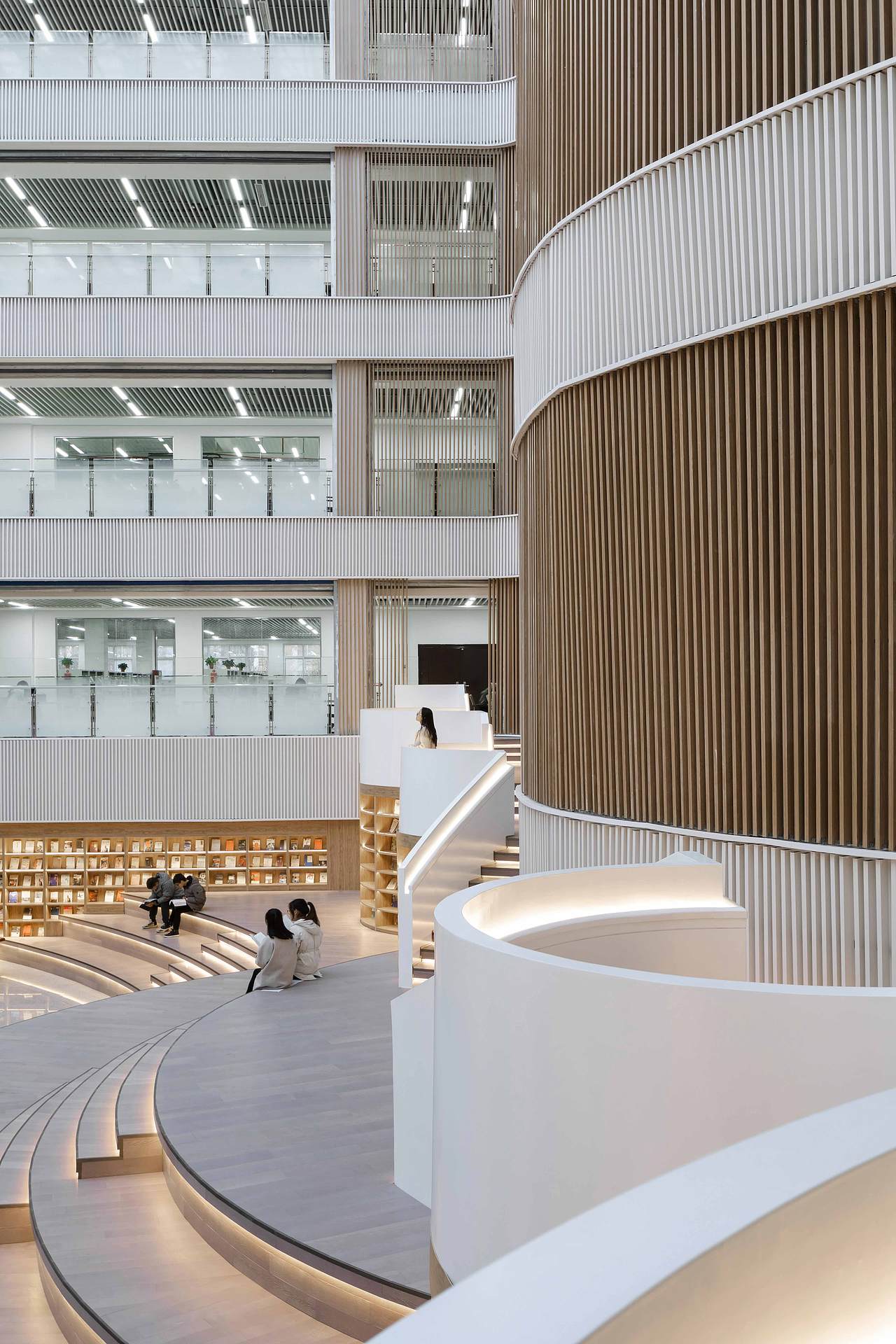 商丘学院图书馆 | shangqiu university library_yinian壹念叁仟-站酷