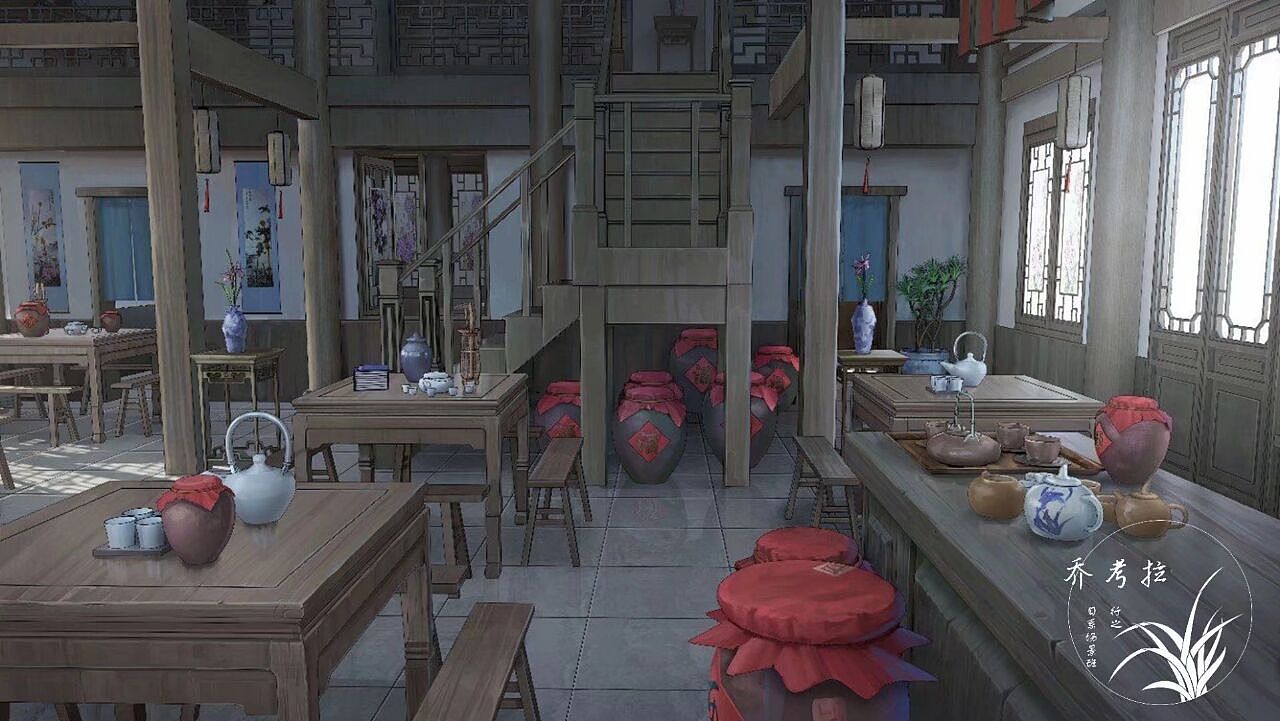 五期场景班学生作业（集合三）（图ZMjc3ODAyMzIw） - 商业插画 - 站酷设计师行之LV原创素材 - 站酷ZCOOL