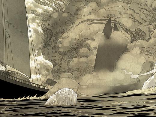 科幻小说插图《原野》系列